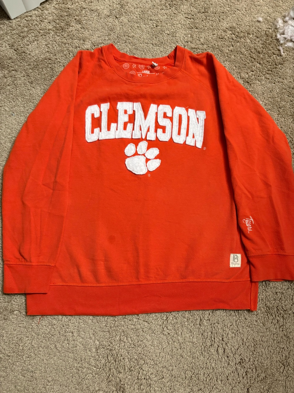 Press box Women’s Clemson Sweatshirt - Large